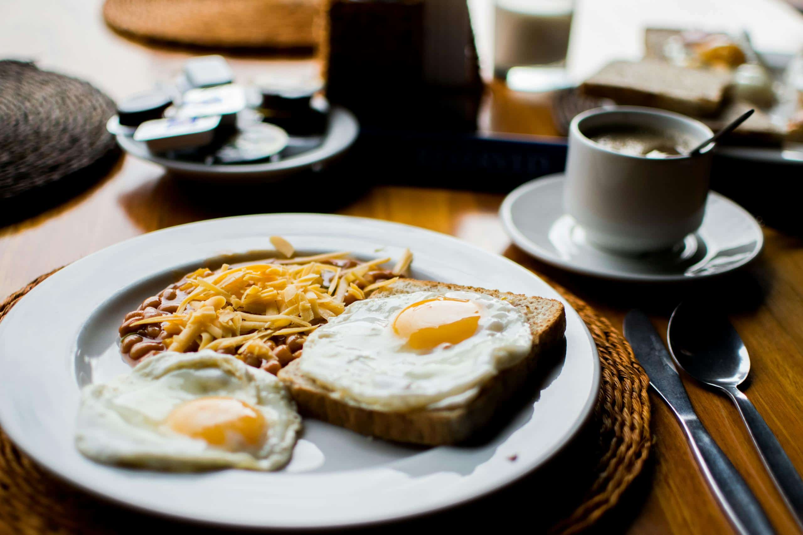 Fried Egg and Bread Pklatter