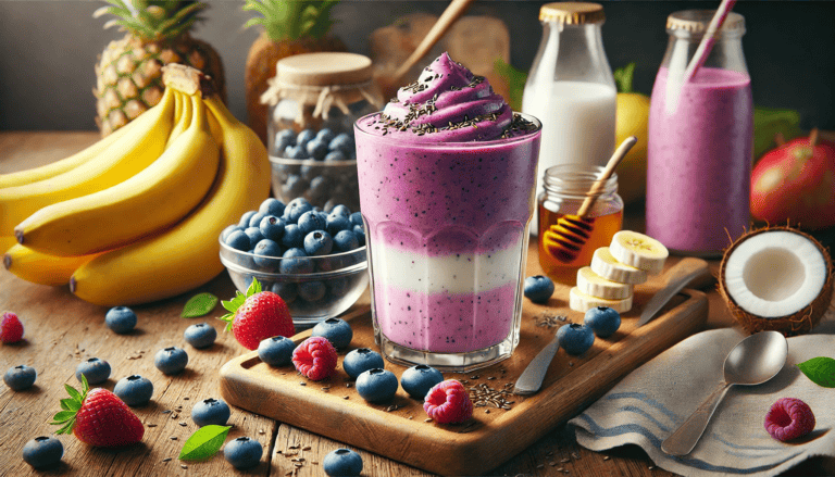 Berry Banana Super Smoothie: