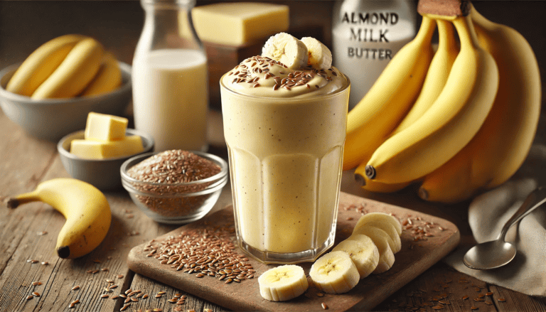 Creamy Banana Smoothie  for Breakfast