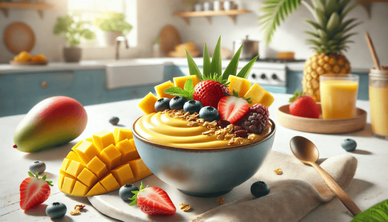 Refreshing Mango Bowl Recipe – Your Go-To Tropical Breakfast Delight